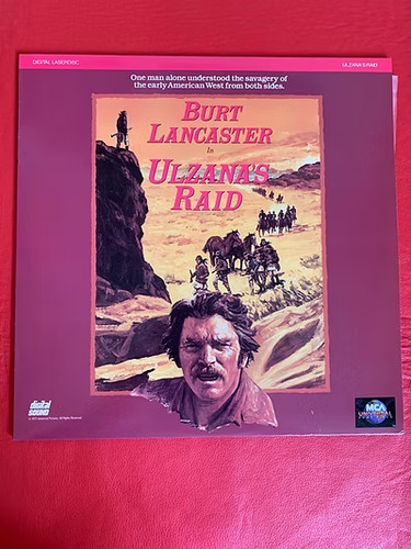 Ulzana raid laserdisc - ulzana's,