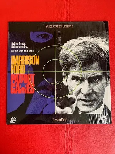 Patriot games laserdisc - patriot,