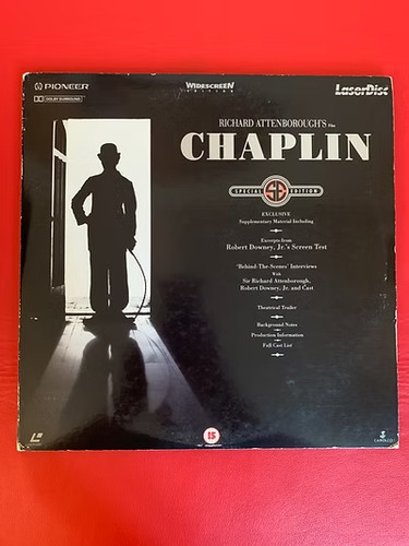 Chaplin laserdisc - chaplin,