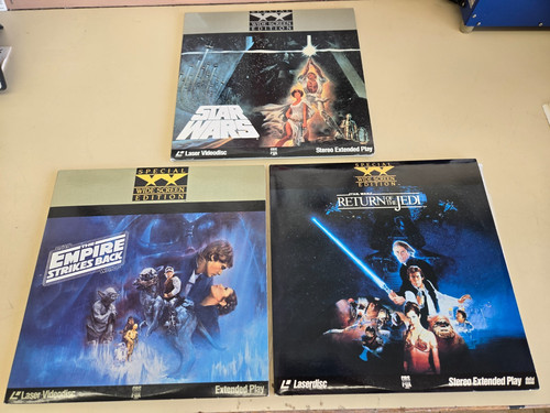 Star wars laserdisc - laserdisc, trilogy