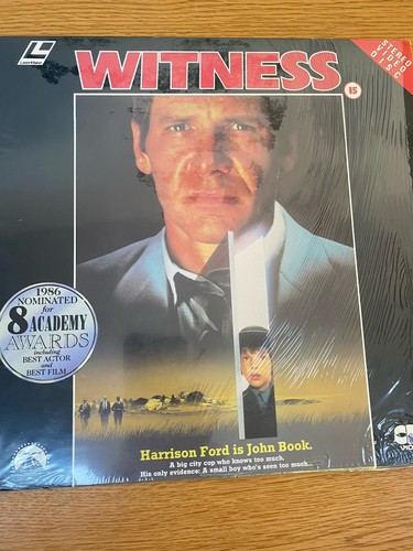Witness laserdisc harrison - witness,