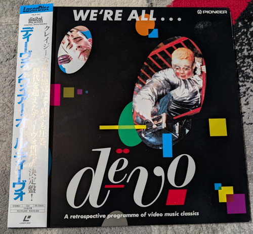 Devo all laserdisc - we're,