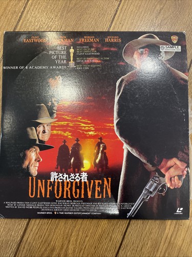 Unforgiven laser disc ntsc - unforgiven,