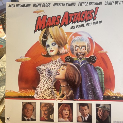 Mars attacks laserdisc - mars,