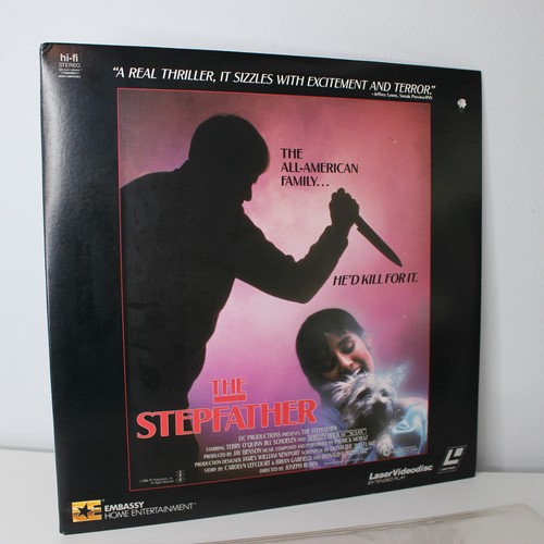 Laserdisc the stepfather 1986 - stepfather,