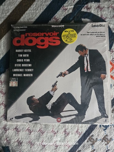 Reservoir dogs laserdisc - reservoir,