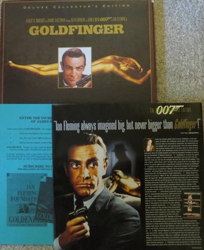 Goldfinger deluxe collector - goldfinger, (deluxe
