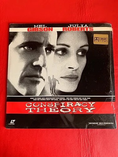 Conspiracy theory laserdisc - conspiracy,