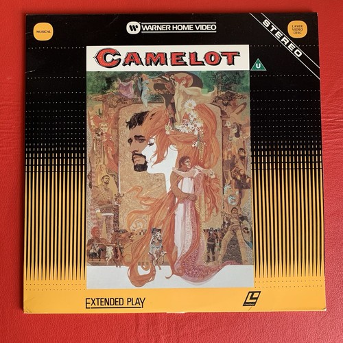 Camelot laserdisc - camelot,
