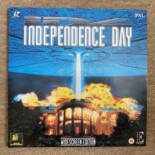 Independence day laserdisc - independence,