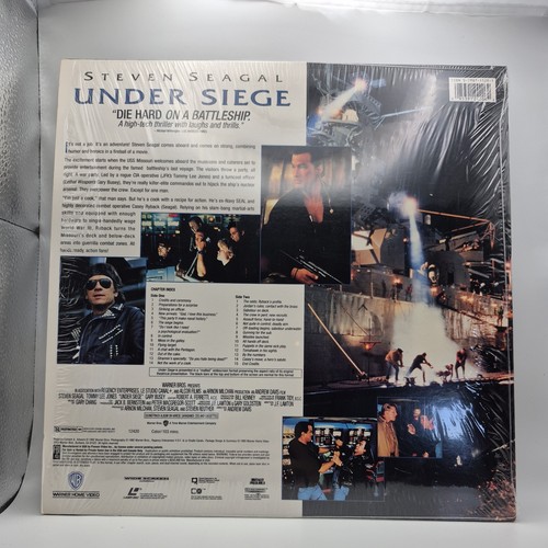 Under siege laserdisc - siege,