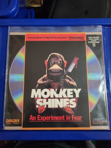 Laserdisc monkey shines - monkey, horror
