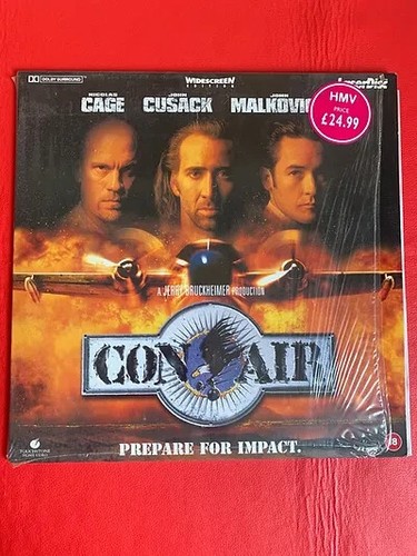 Con air laserdisc - con,