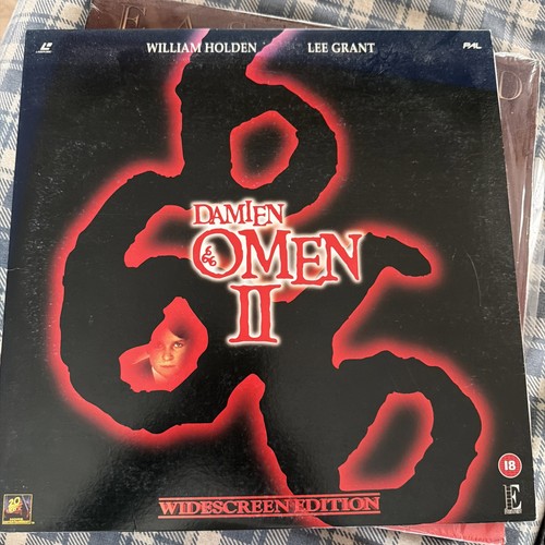 Laserdisk film damien omen ii - film,,