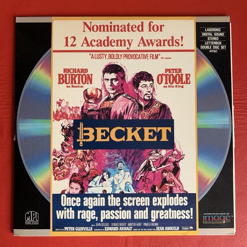 Becket laserdisc - becket,