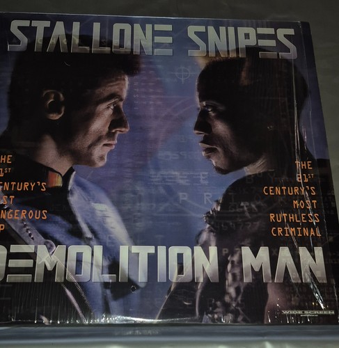 Demolition man laserdisc - demolition, ntsc